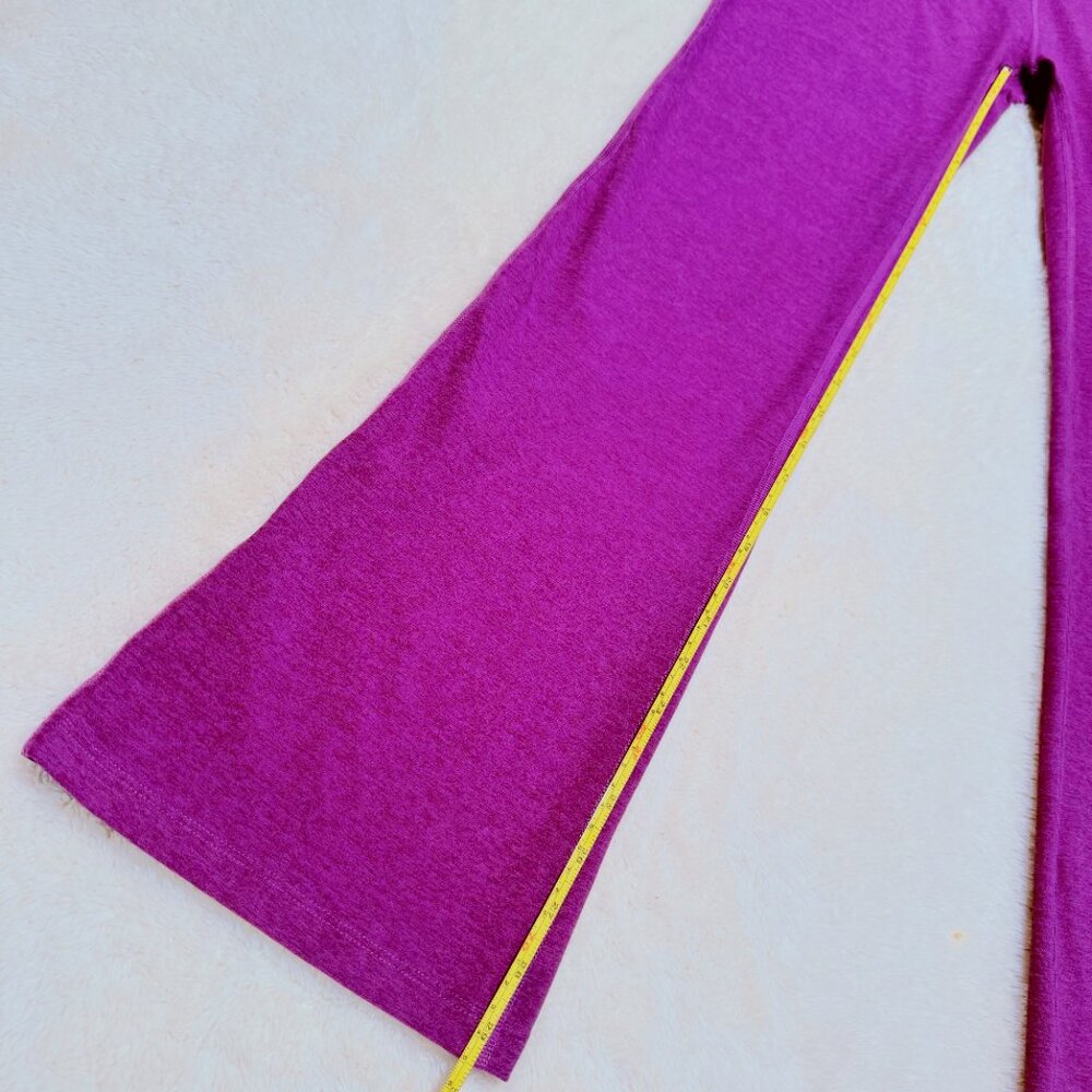 BEYOND YOGA Spacedye Bootcut Pant Super Soft Stretch Raspberry Pink Women L - Picture 9 of 12